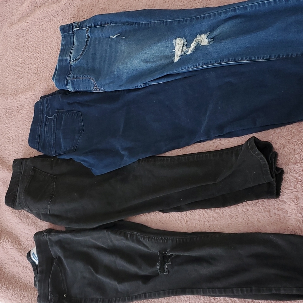 Old Navy Rockstar jeans, size 8